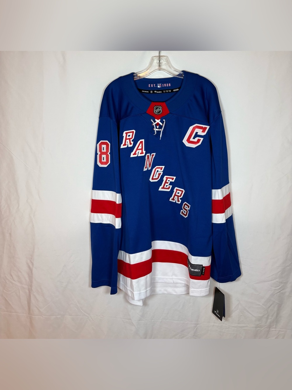 Fanatics Breakaway New York Rangers #8 Trouba Home Hockey Jersey XL
